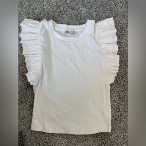 Zara White Tank